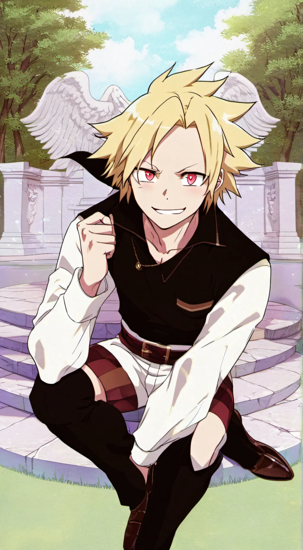 ai character: Denki Kamanari background