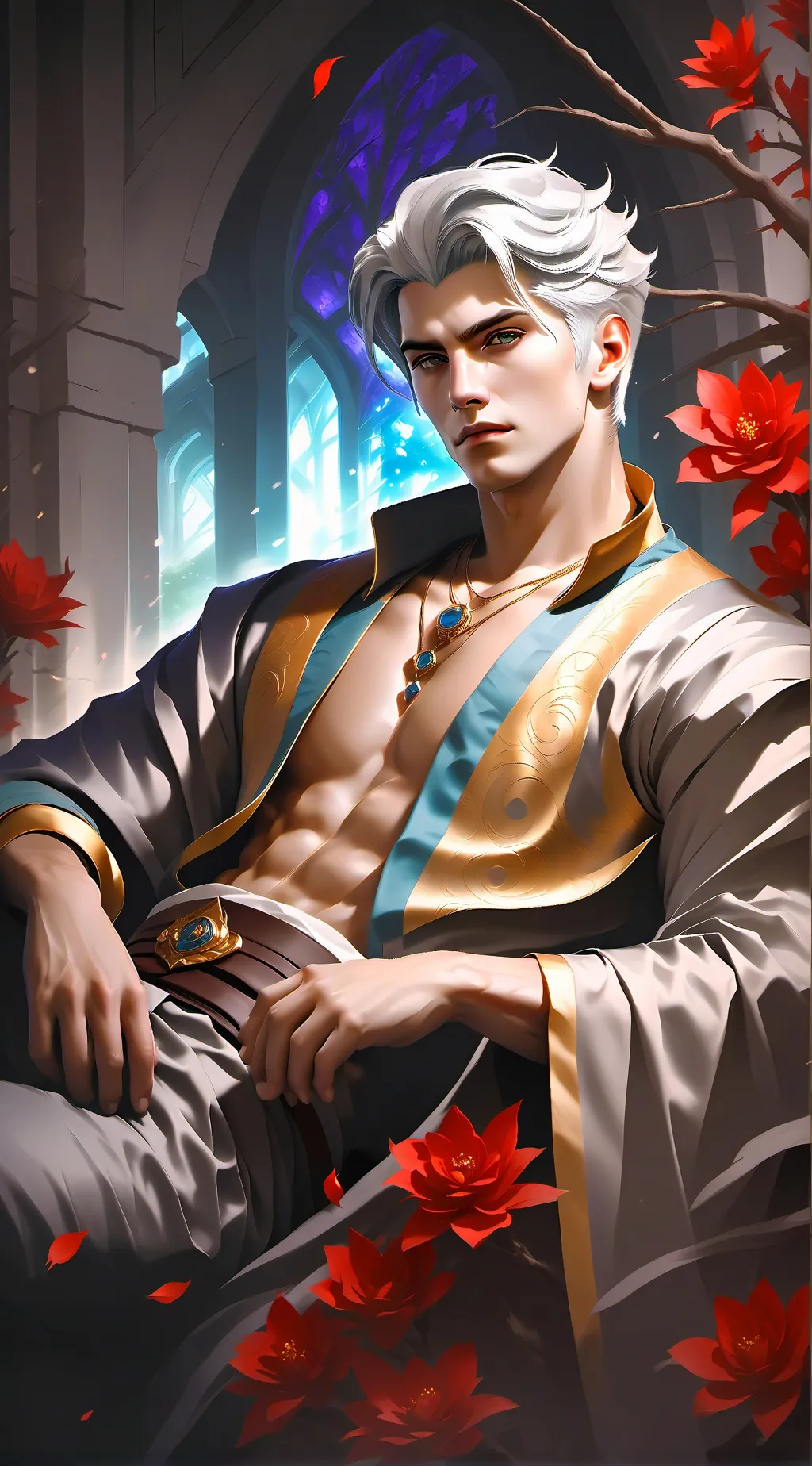 ai character: Kael background