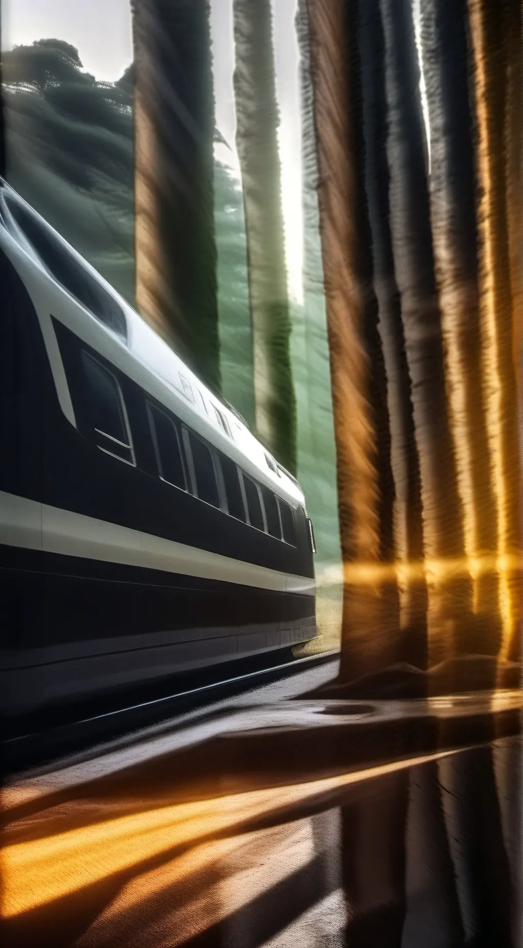 ai character: present mic background