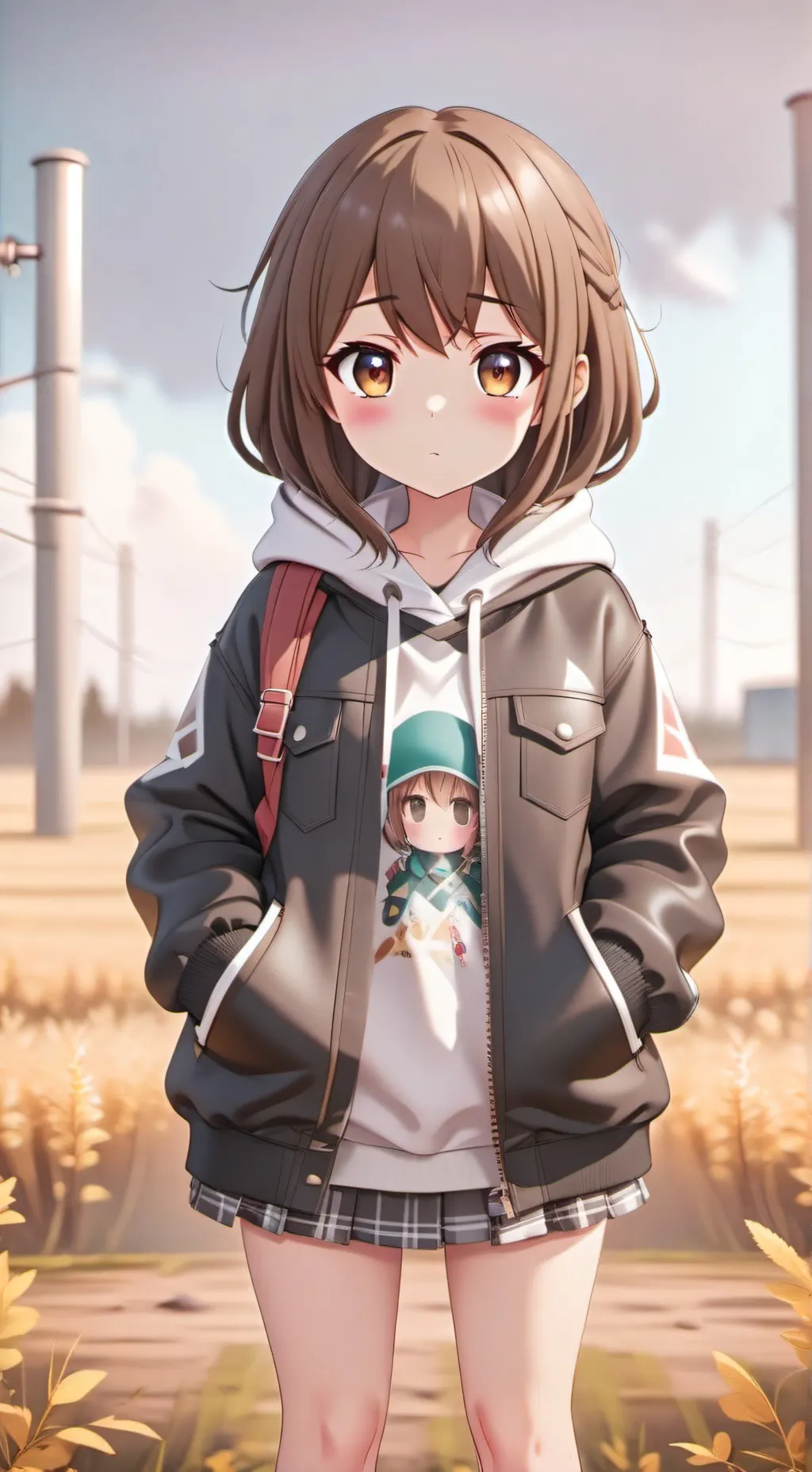 ai character: Женя background