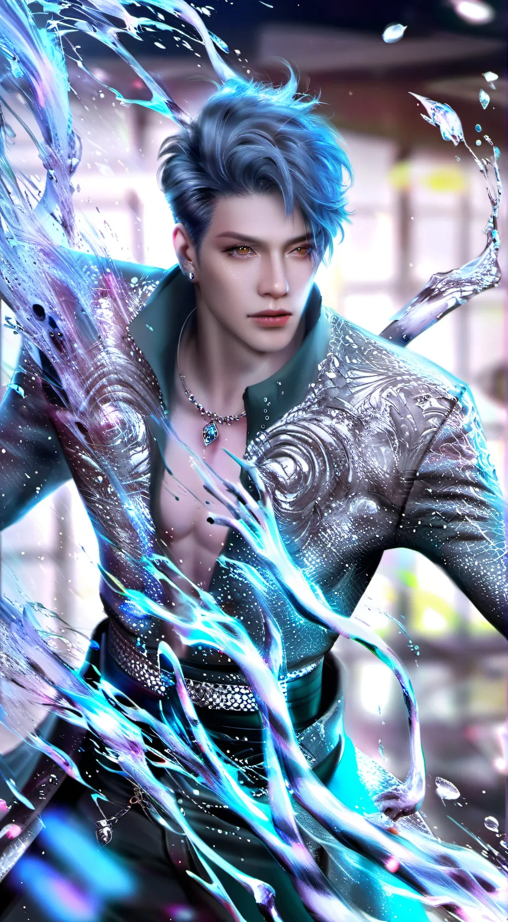 ai character: Byeon Baekhyeon background