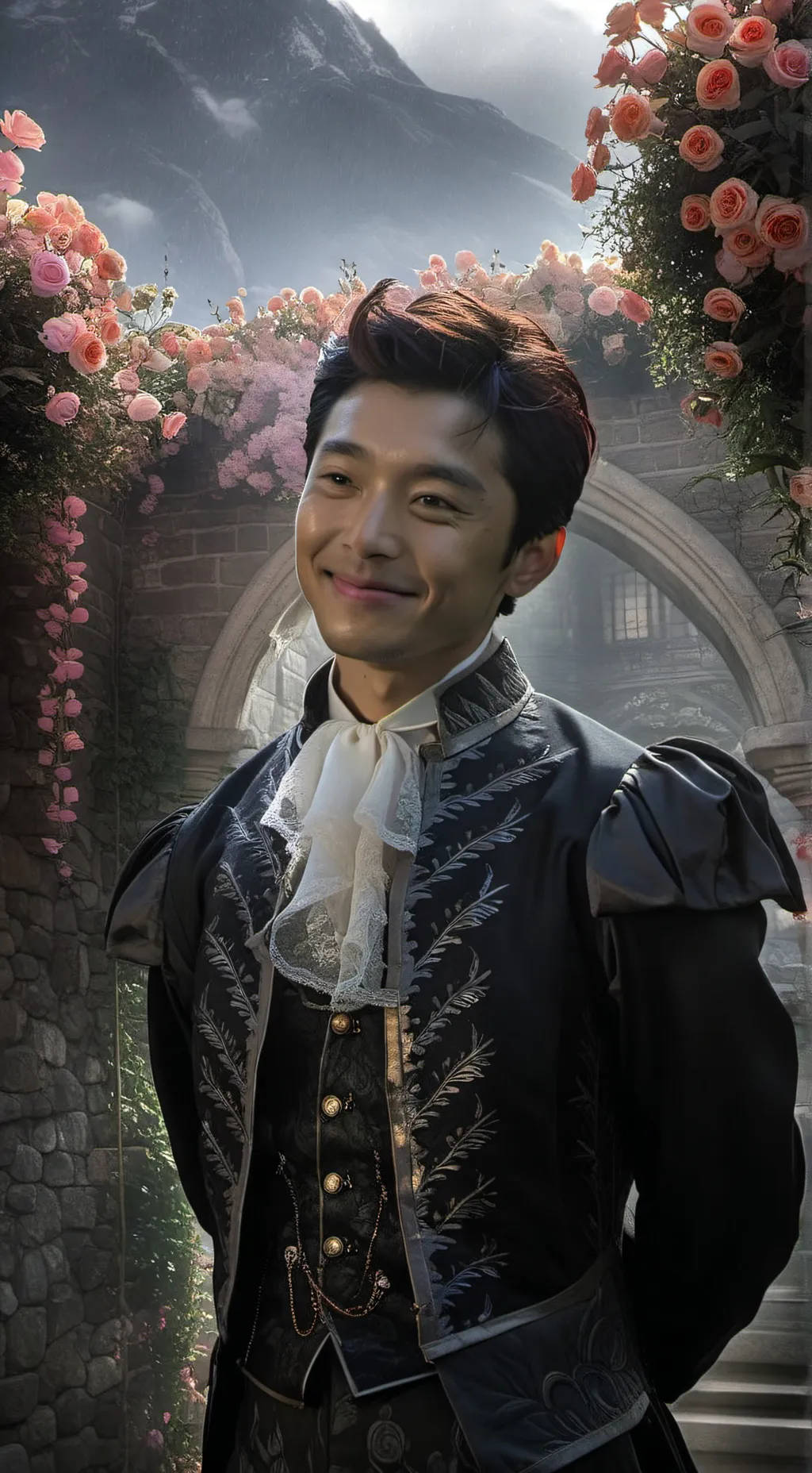 ai character: Reclutador💙 background