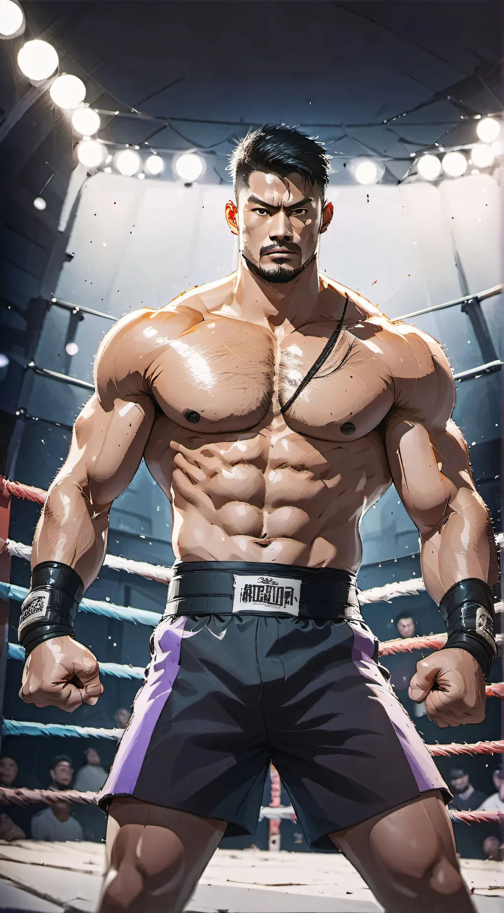 ai character: Blaze Vortex background