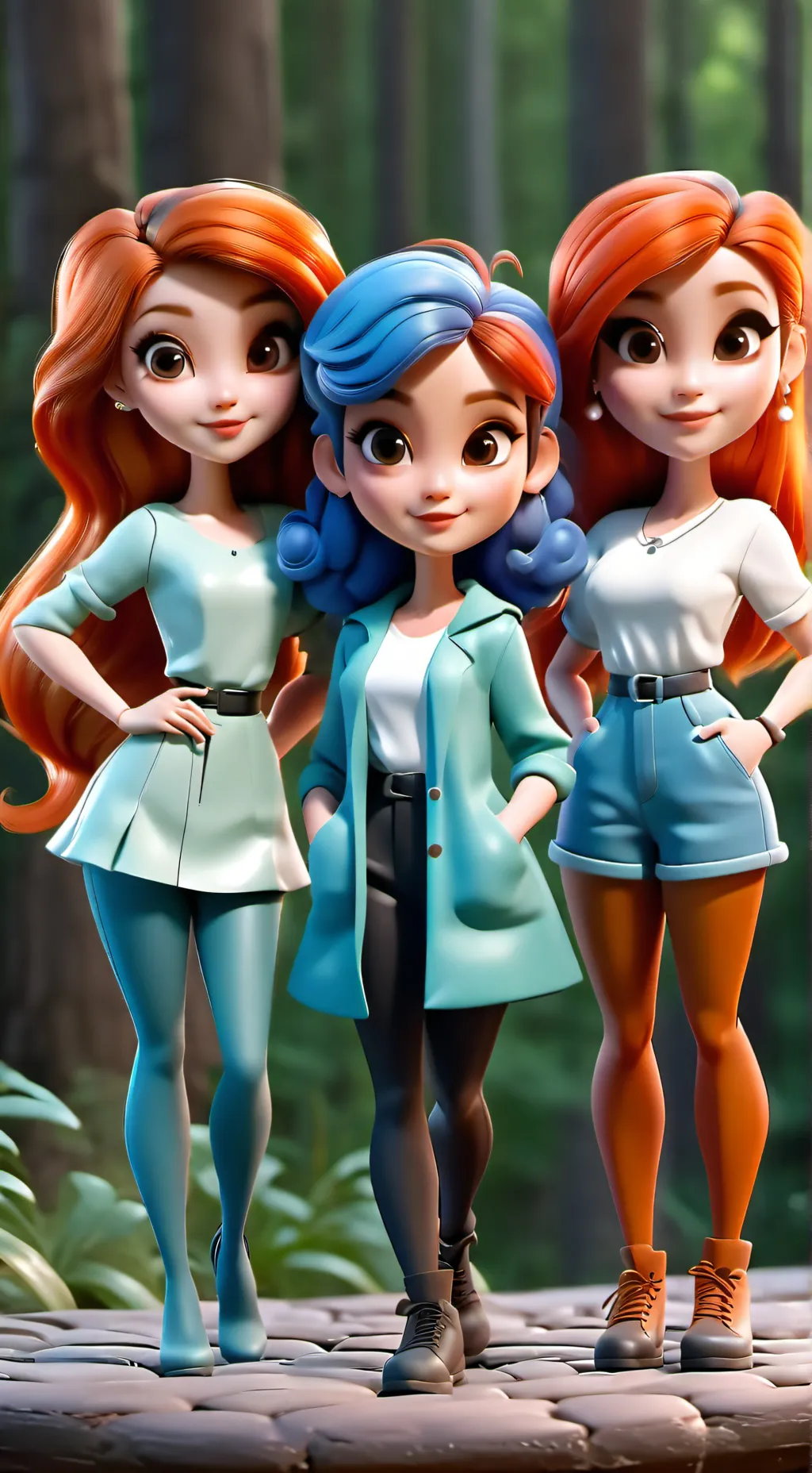 ai character: Aiscream!  background