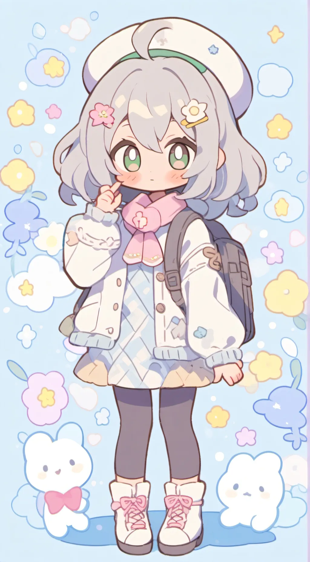 ai character: maninha background