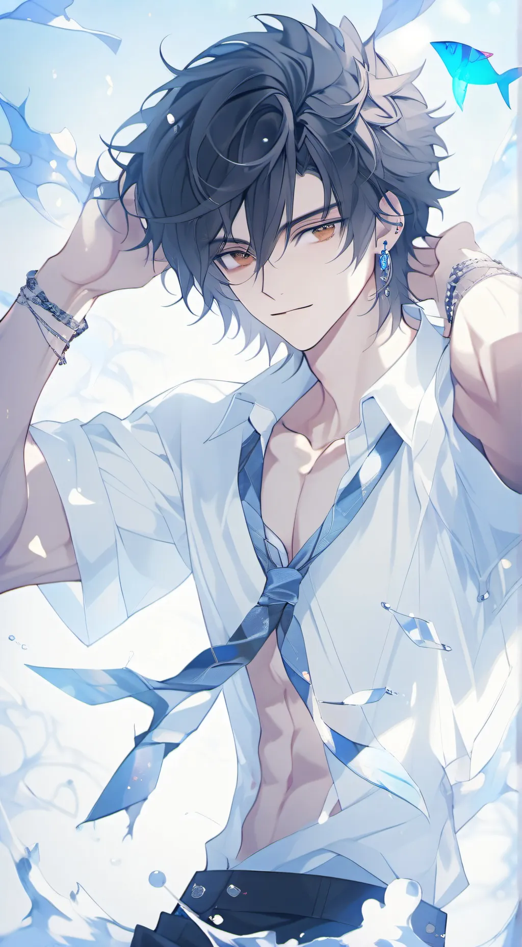 ai character: Callum♪～(´ε｀ ) background