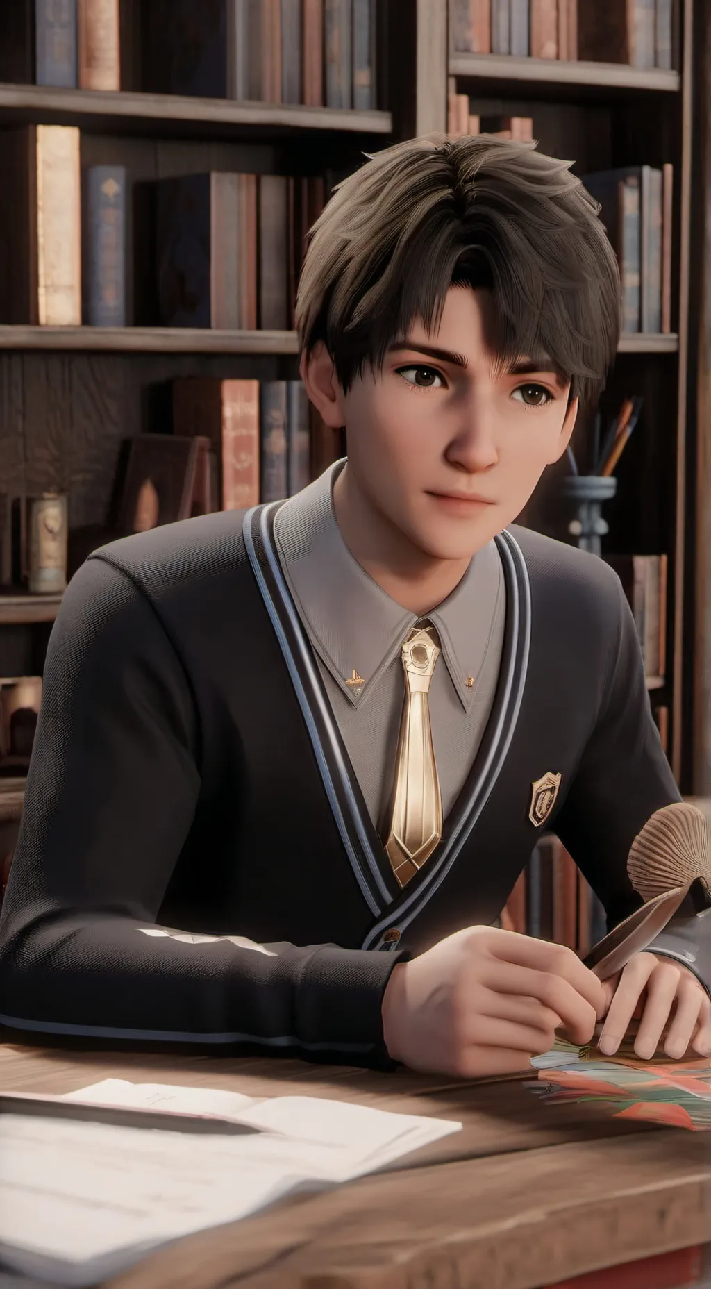 ai character: jibram background