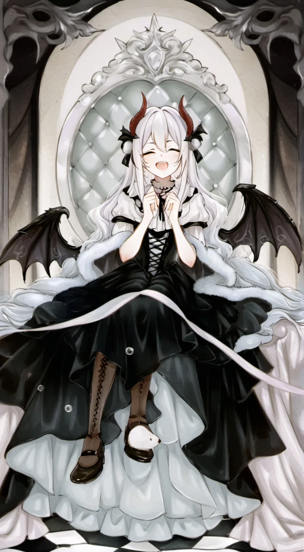 ai character: kani onishinikawa  background