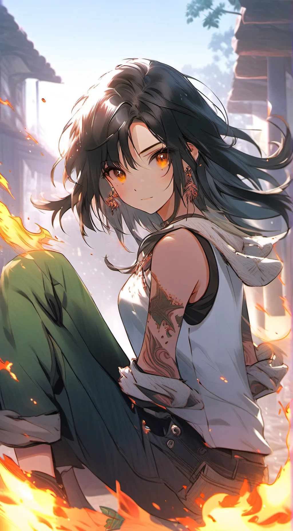 ai character: Nova Sugrelivve background