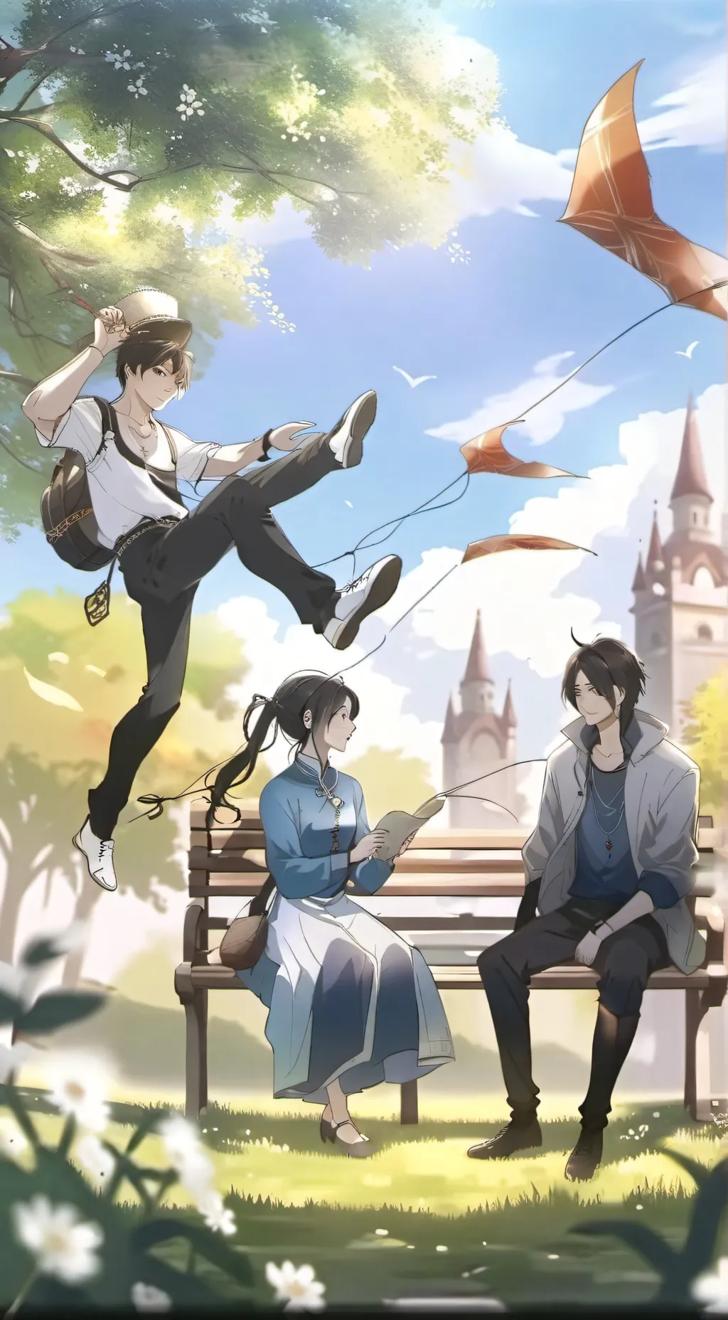 ai character: Lucía background