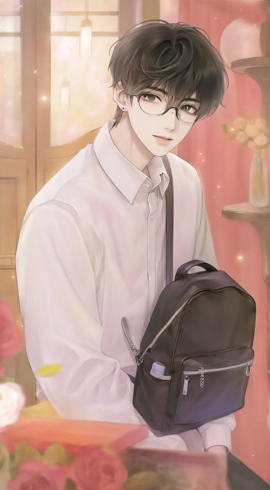 ai character: school miraculous  background