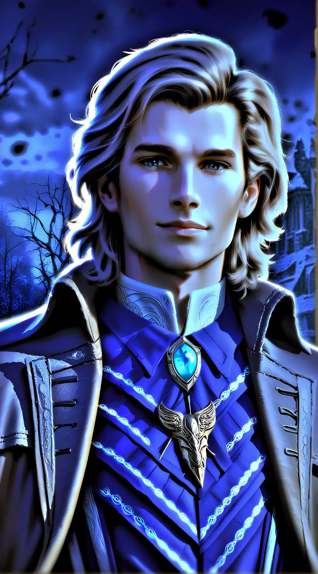 ai character: Dustin background