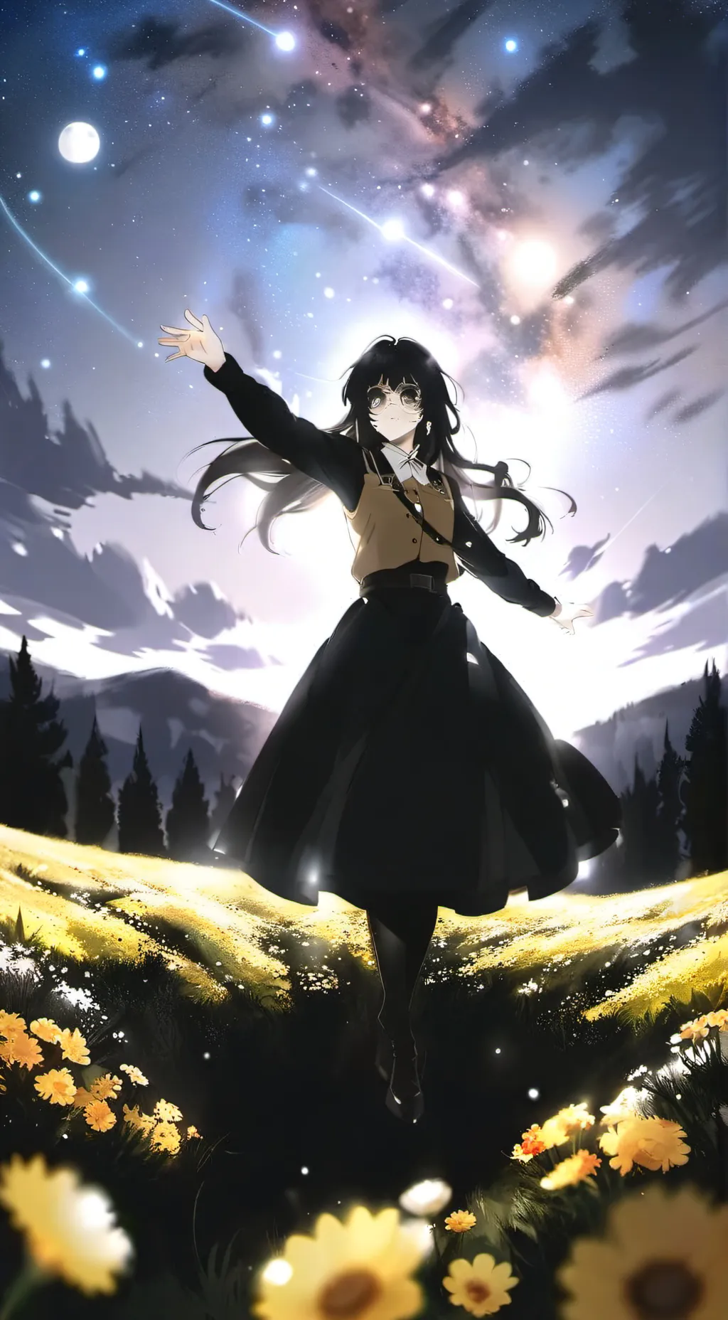 ai character: Micha background