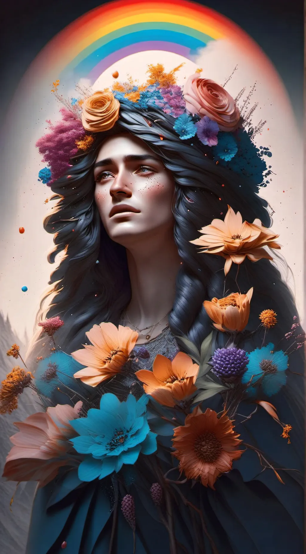 ai character: Dandy(lore my IDEA background