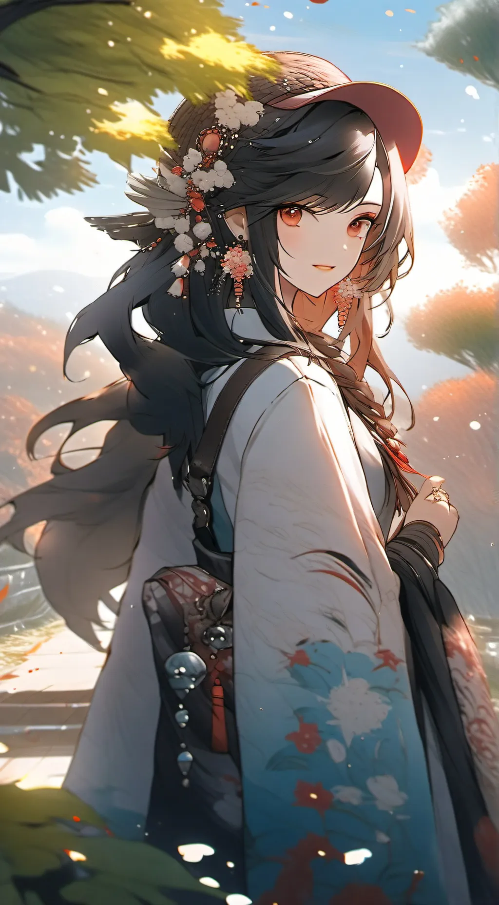 ai character: ch but gacha? background