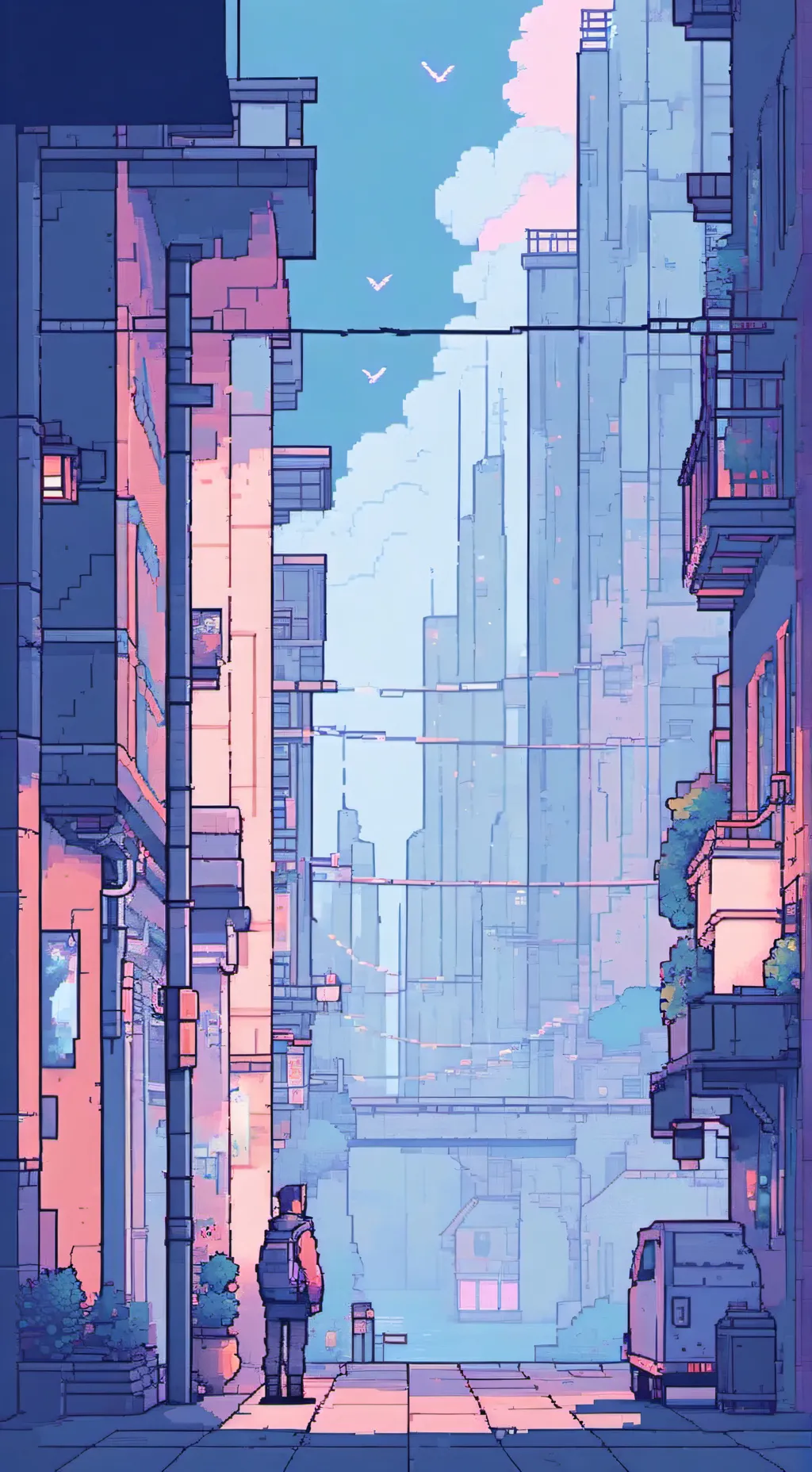 ai character: Talk to if bored background