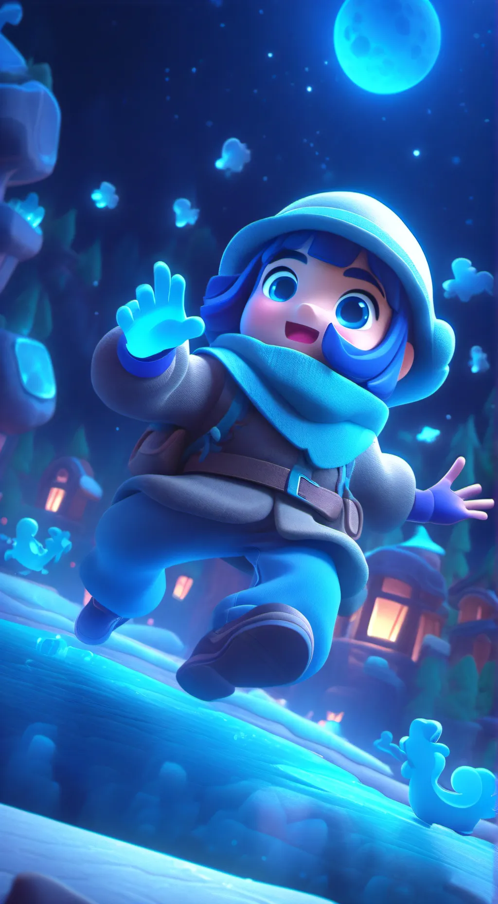 ai character: DANDYS world background