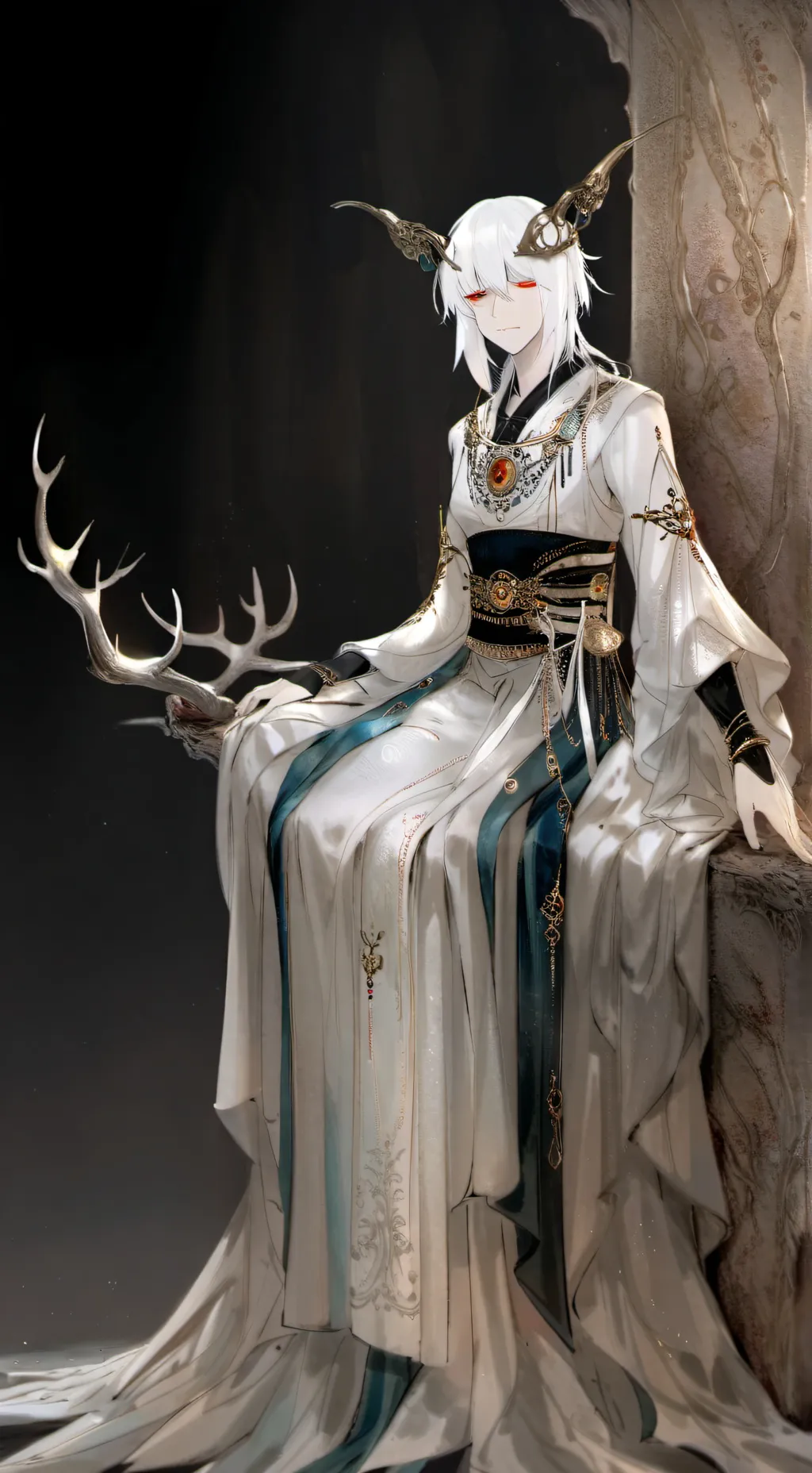 ai character: Shika background