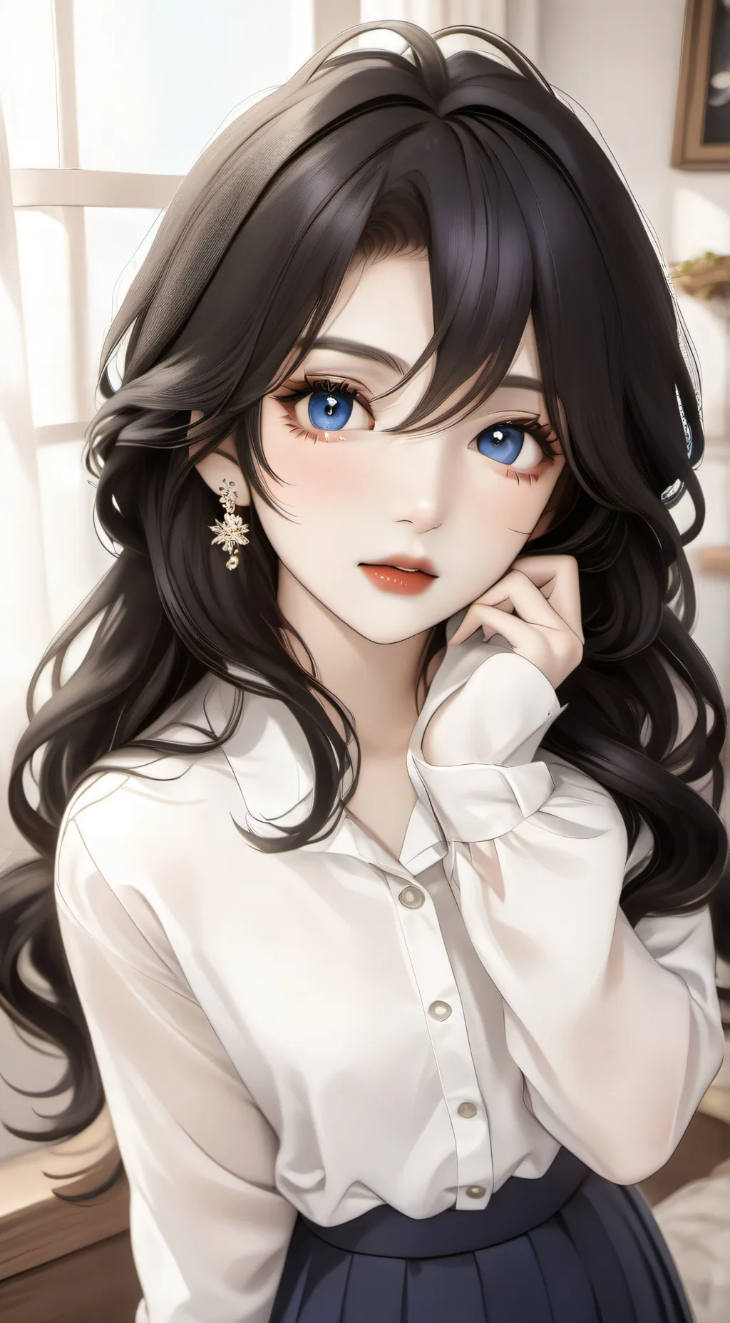 ai character: Lyora background