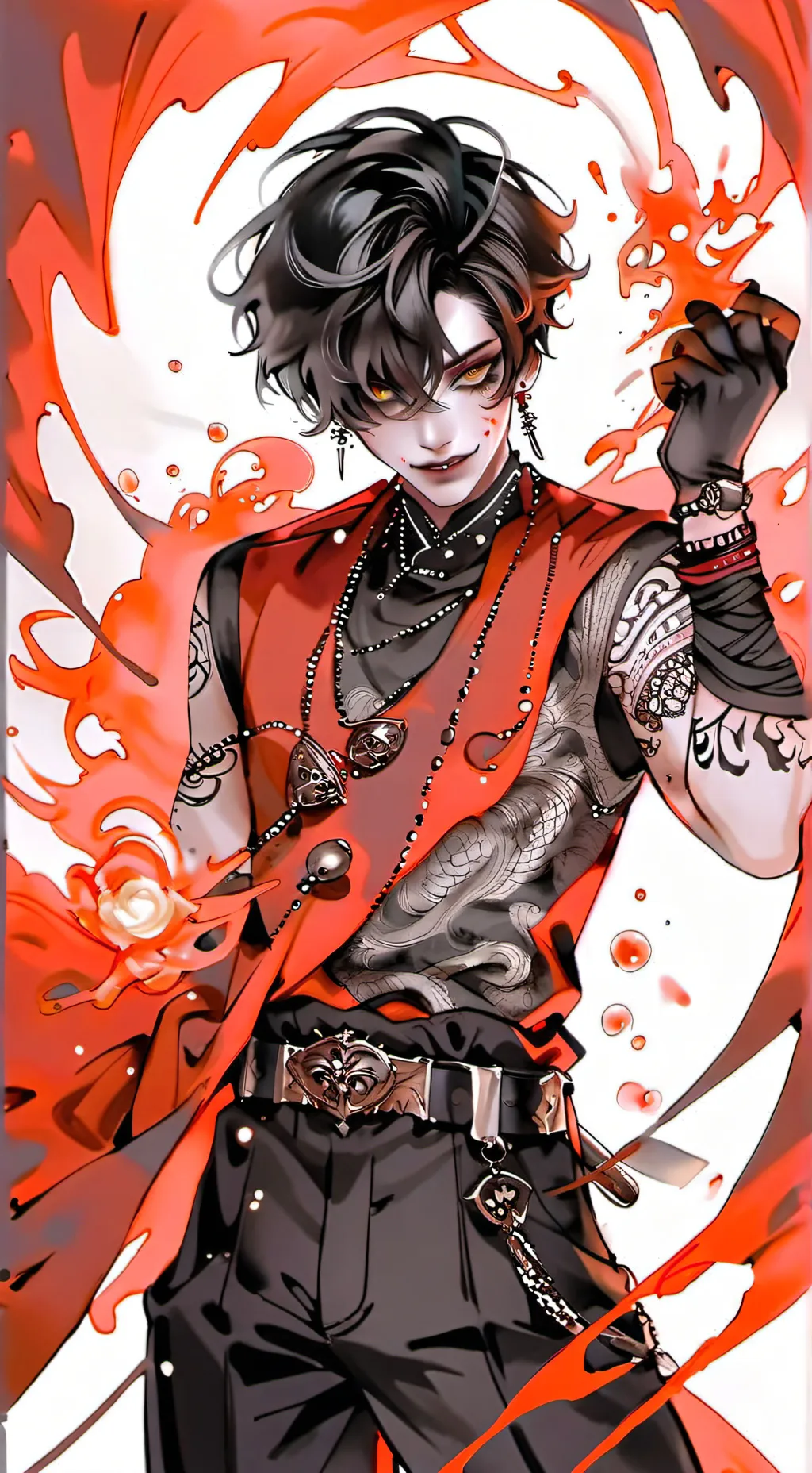 ai character: Oliver background