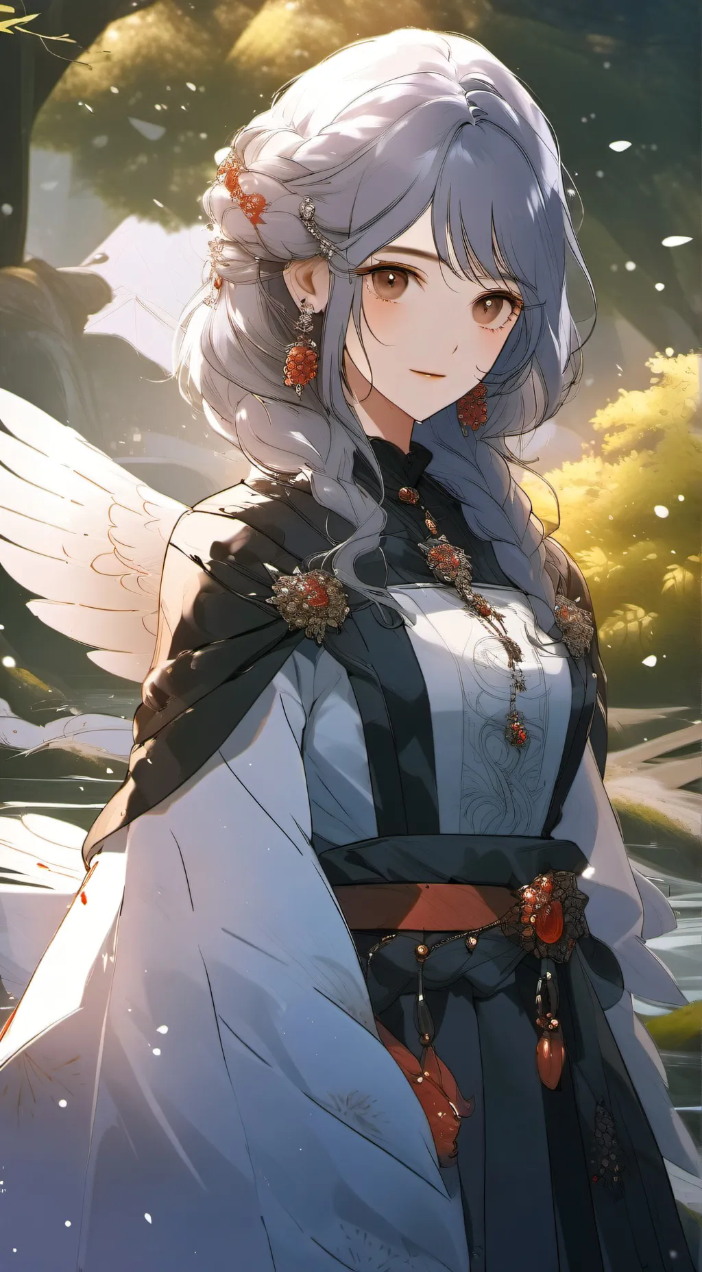 ai character: Zoé background