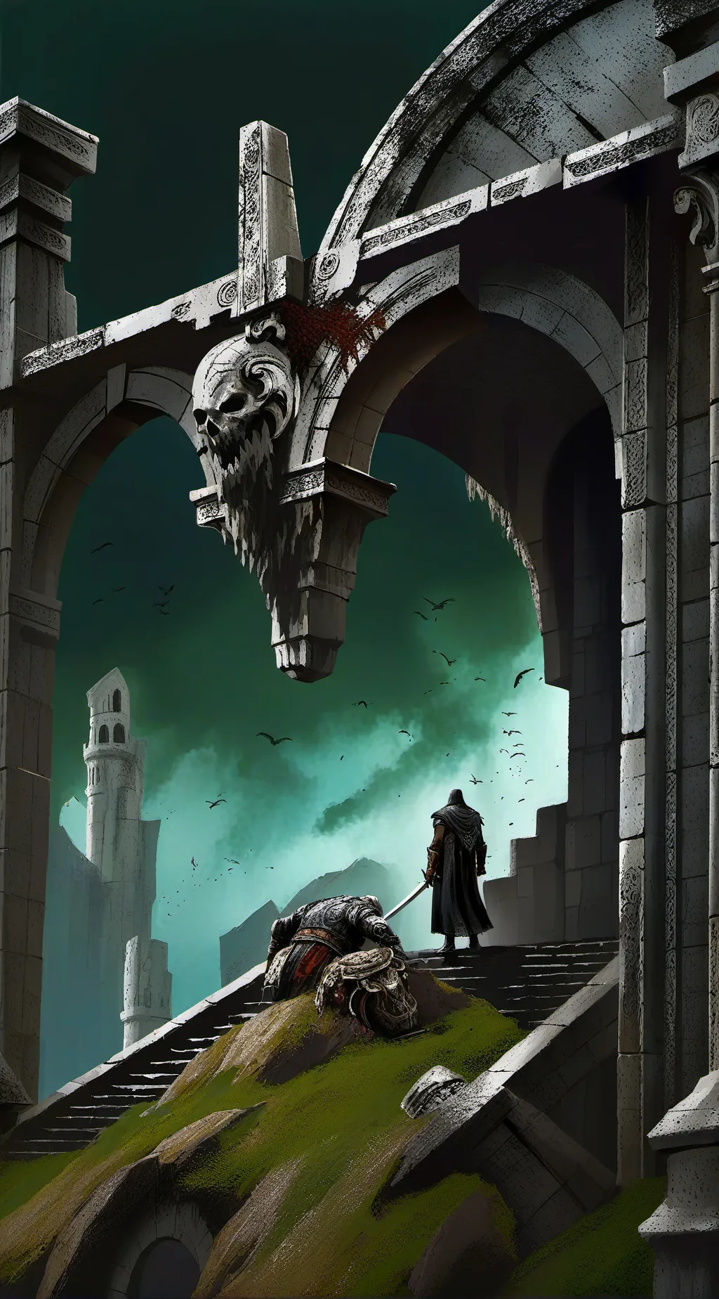 ai character: Underworms  background