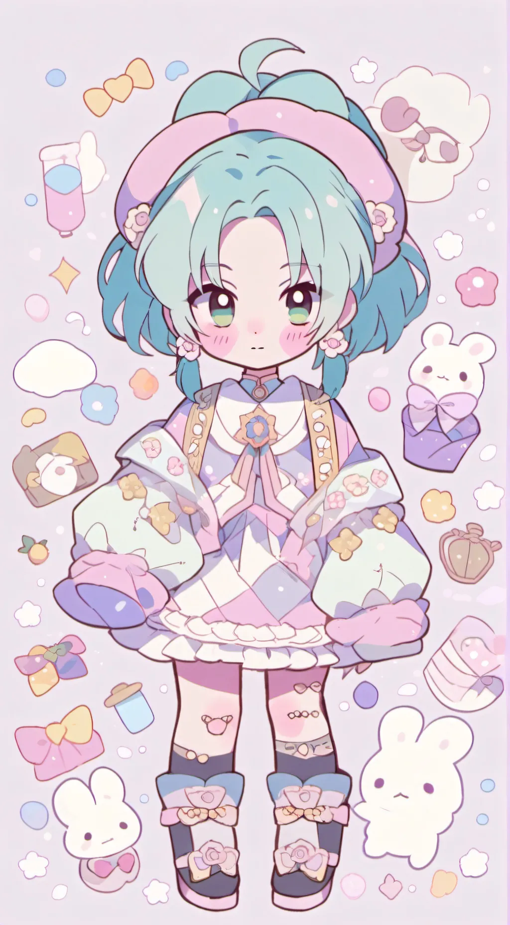 ai character: Stray kids background