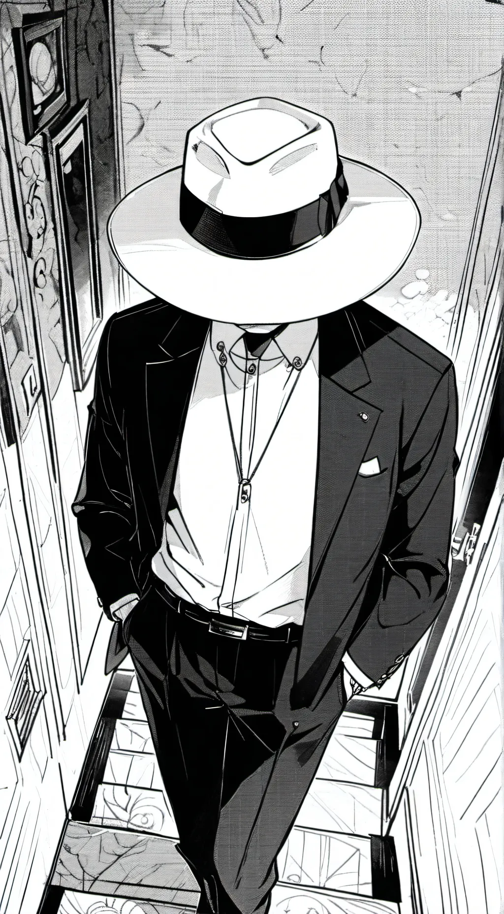 ai character: How they met background