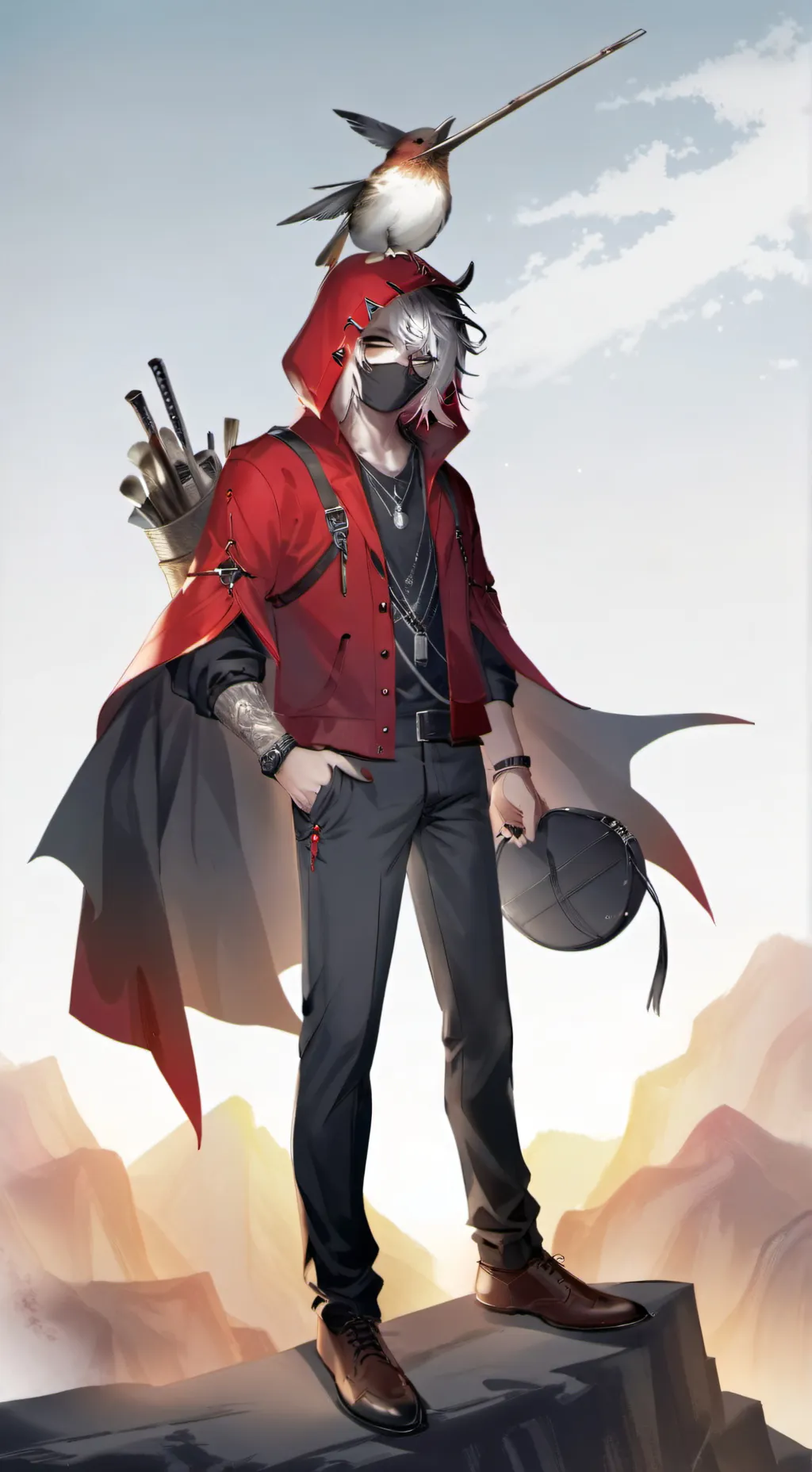 ai character: Caio background