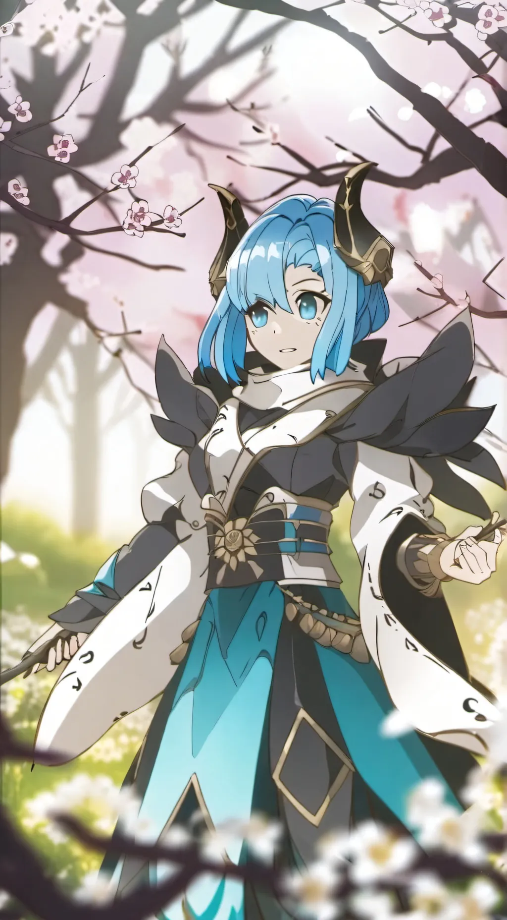 ai character: MD X CRK background