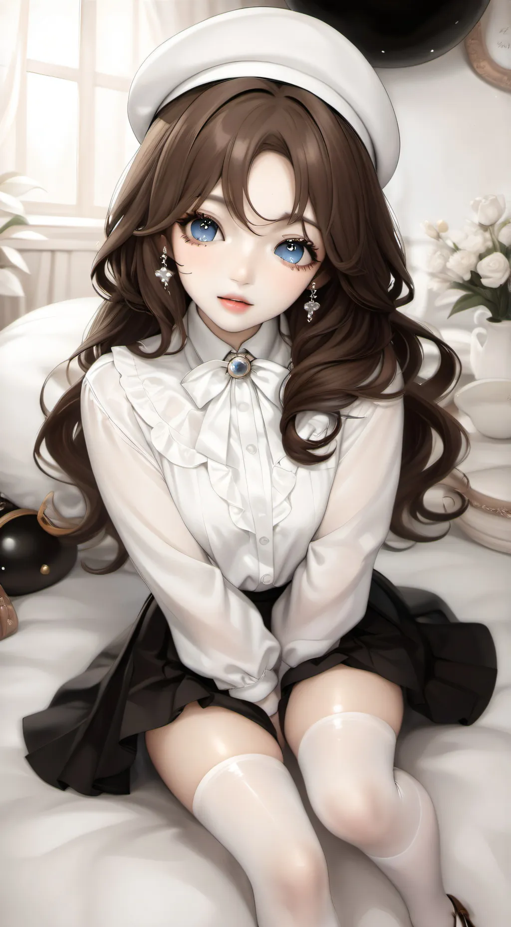 ai character: ￼Larisa  background