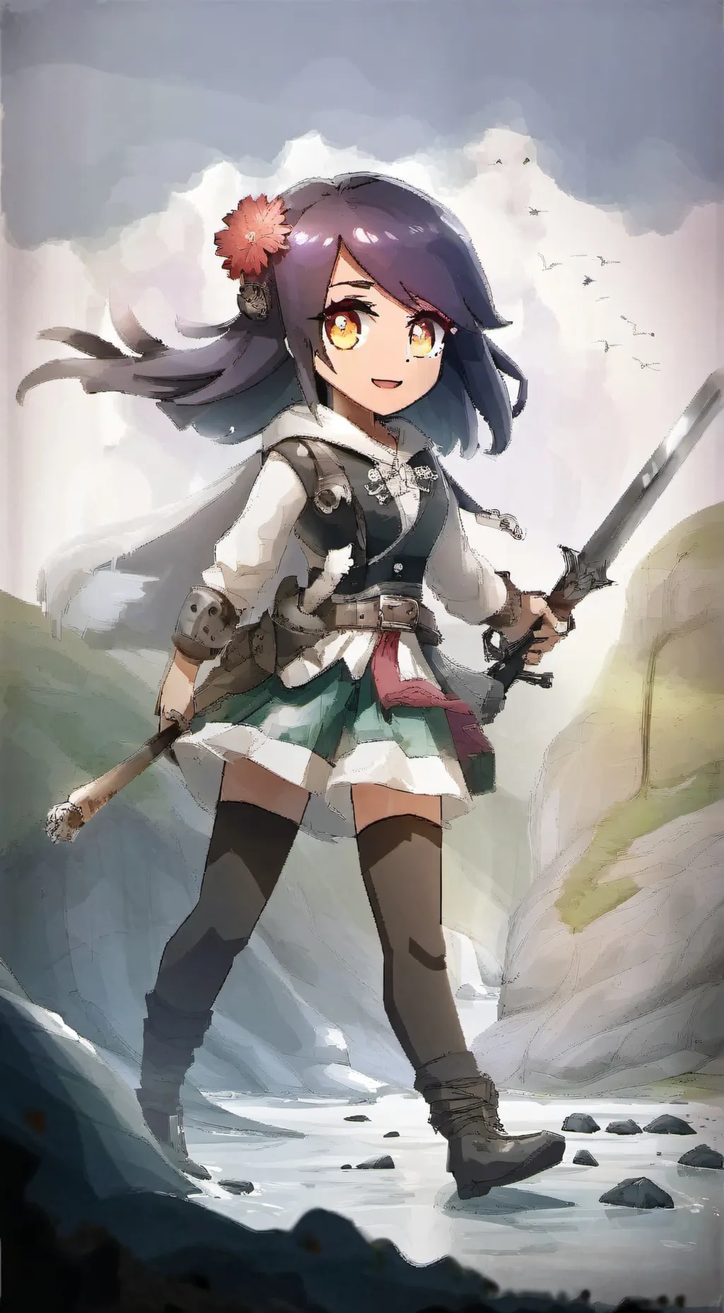 ai character: Aphmau background