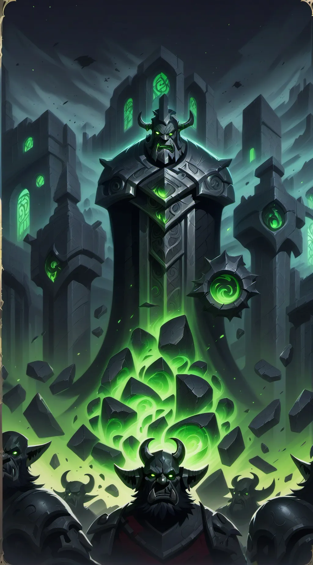 ai character: forsaken background