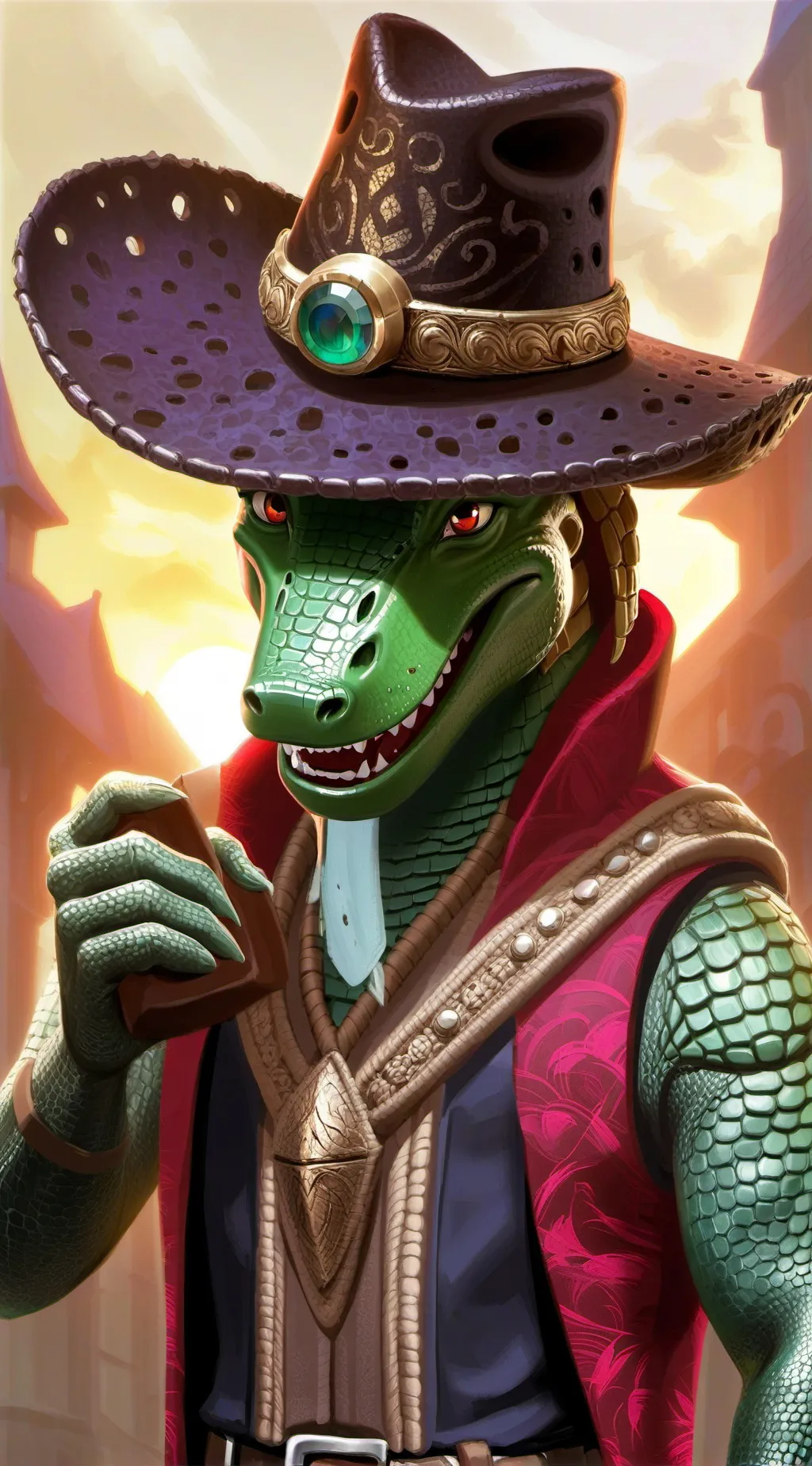 ai character: gomigu background