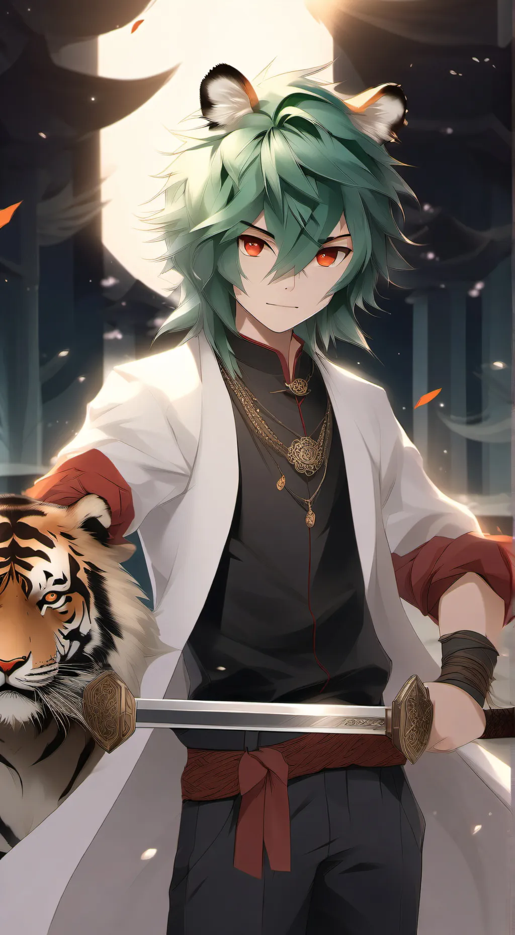 ai character: the tigers love  background