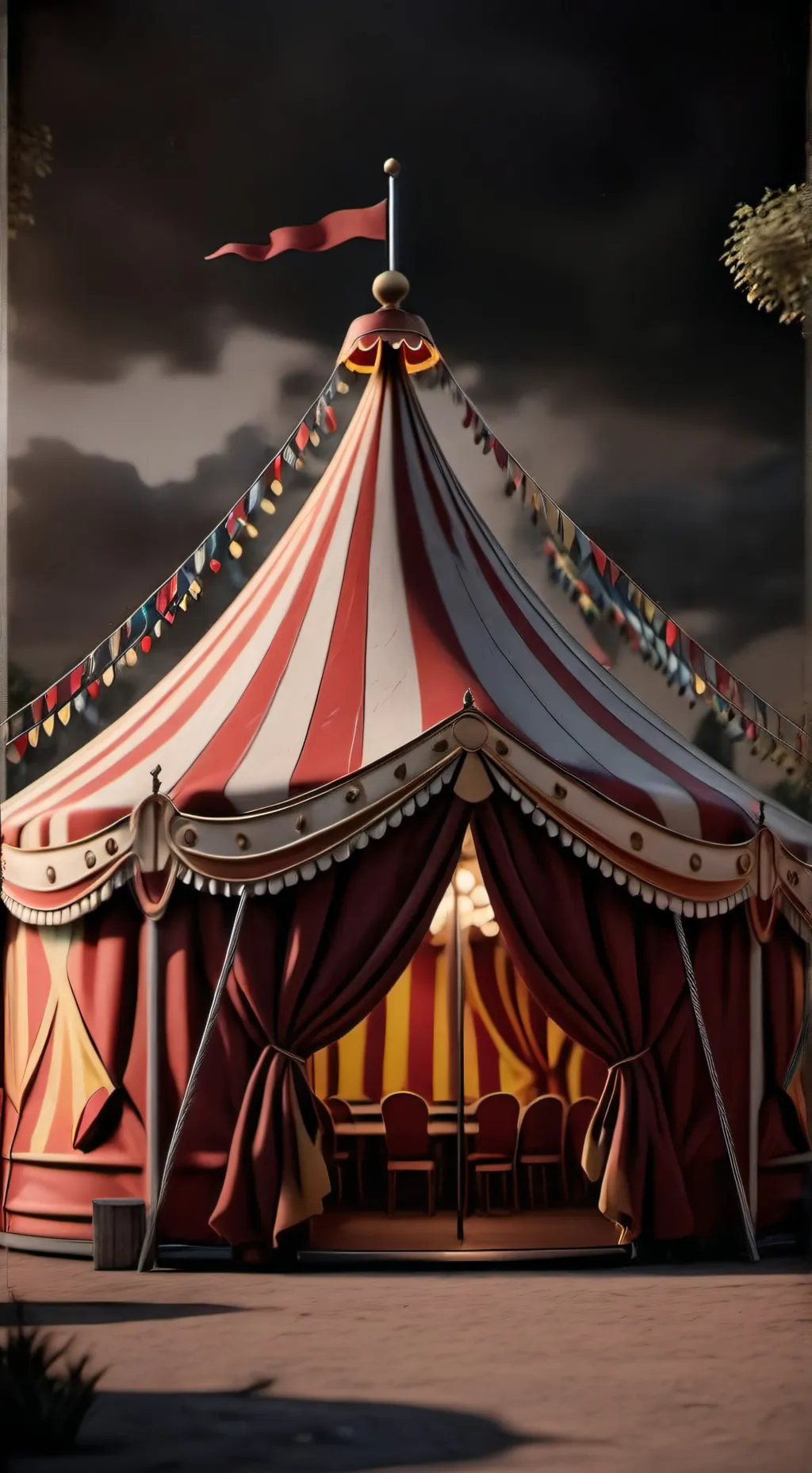 ai character: Tadc ill background