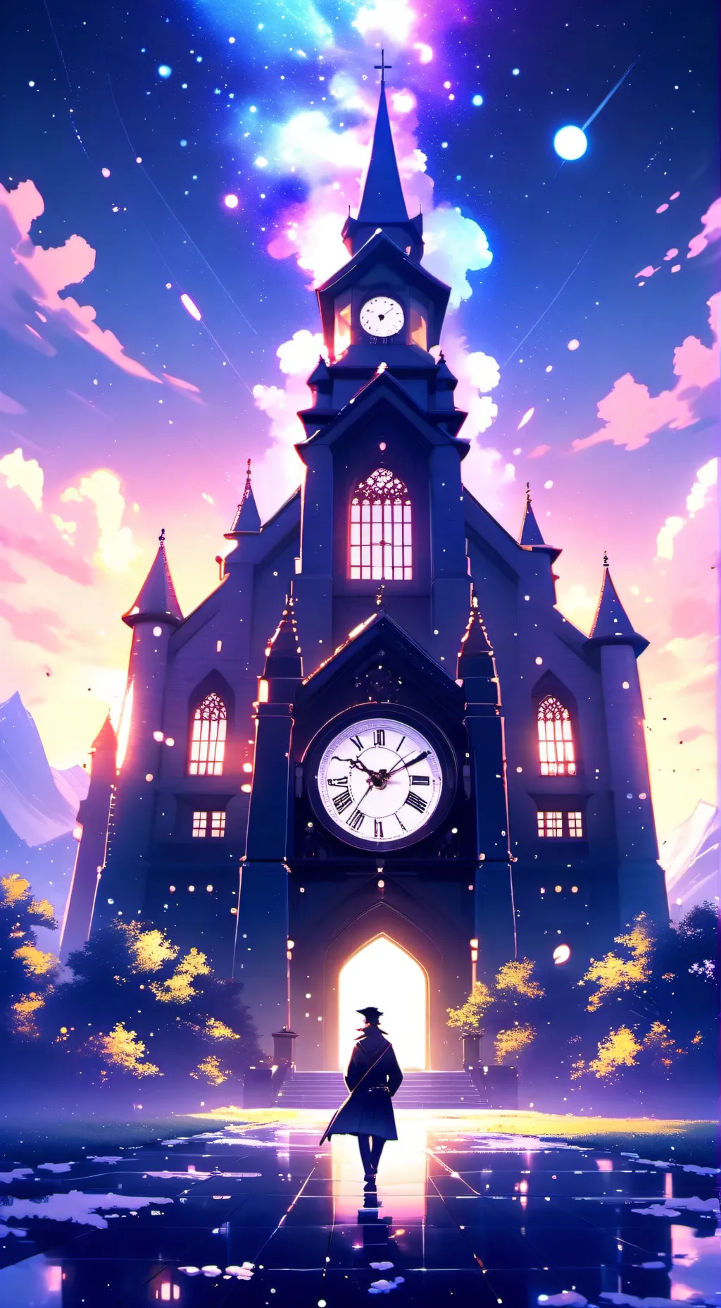 ai character: avengers au  background