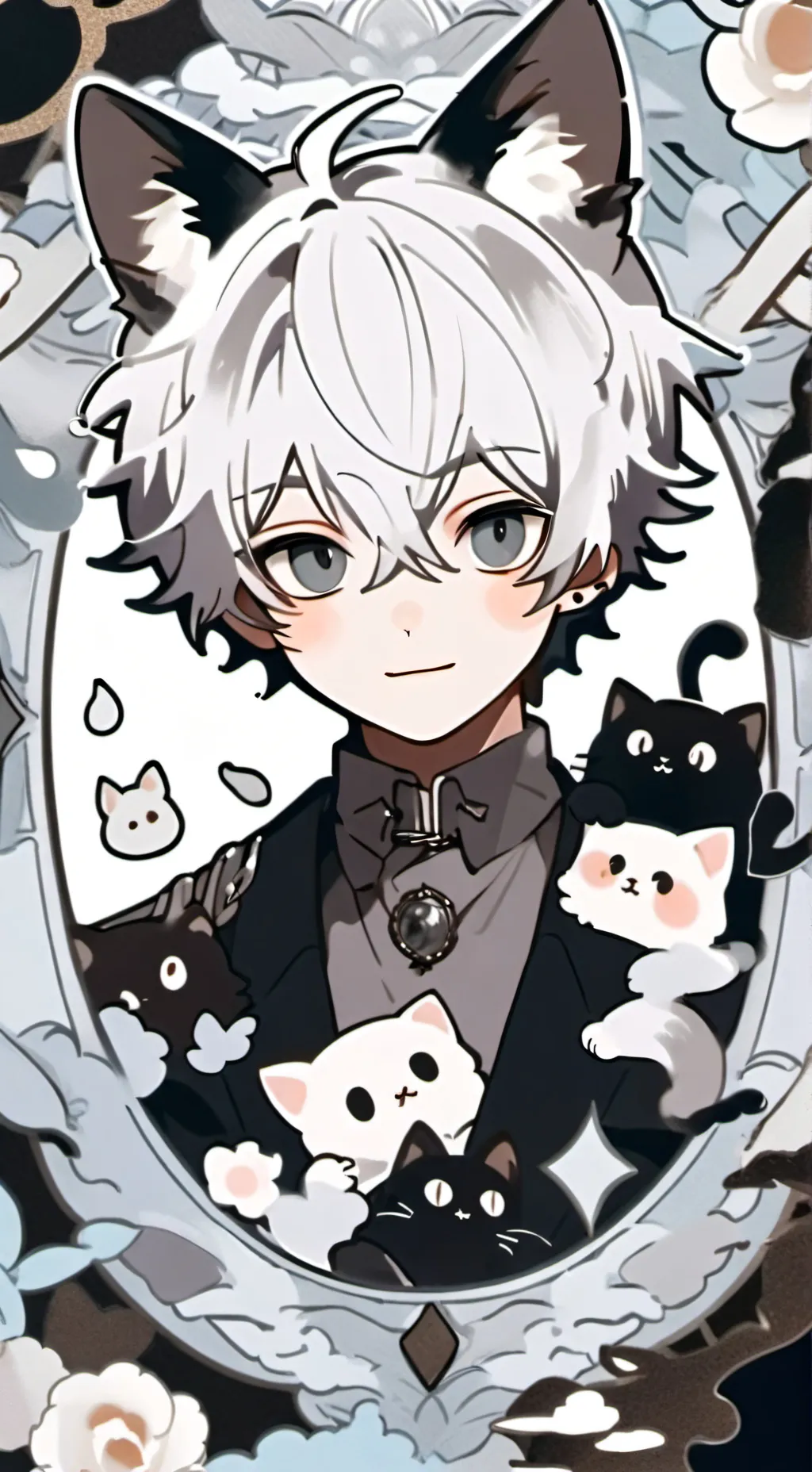 ai character: 🌹🥀sam!🦮🐕‍🦺 background