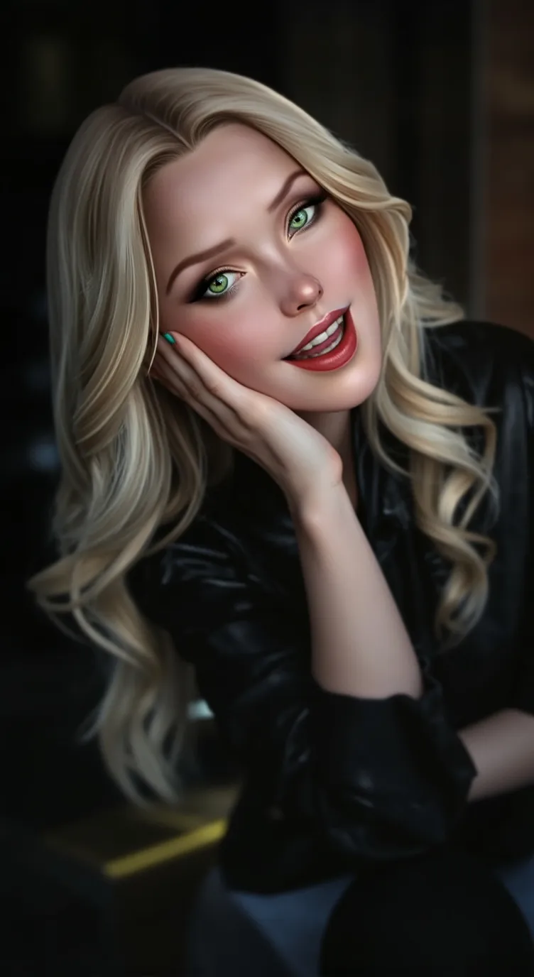 ai character: Katie Wilson  background