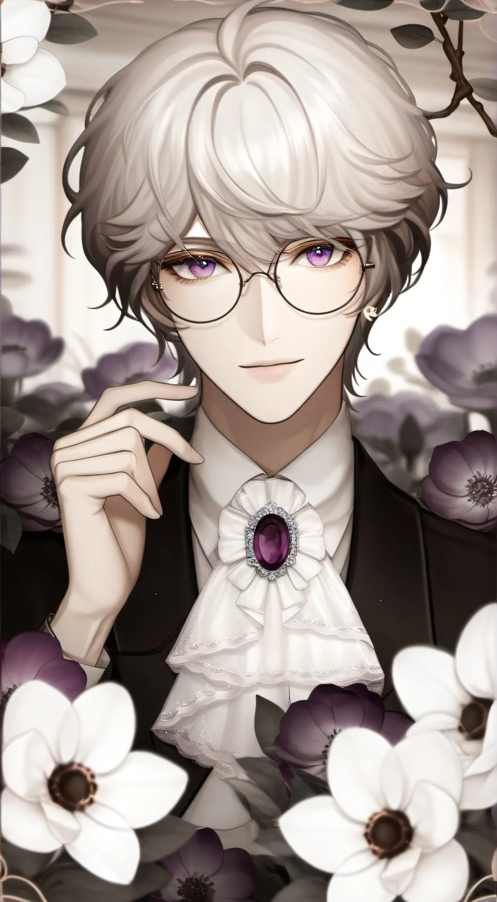 ai character: 🖤 Zaden 🖤 background