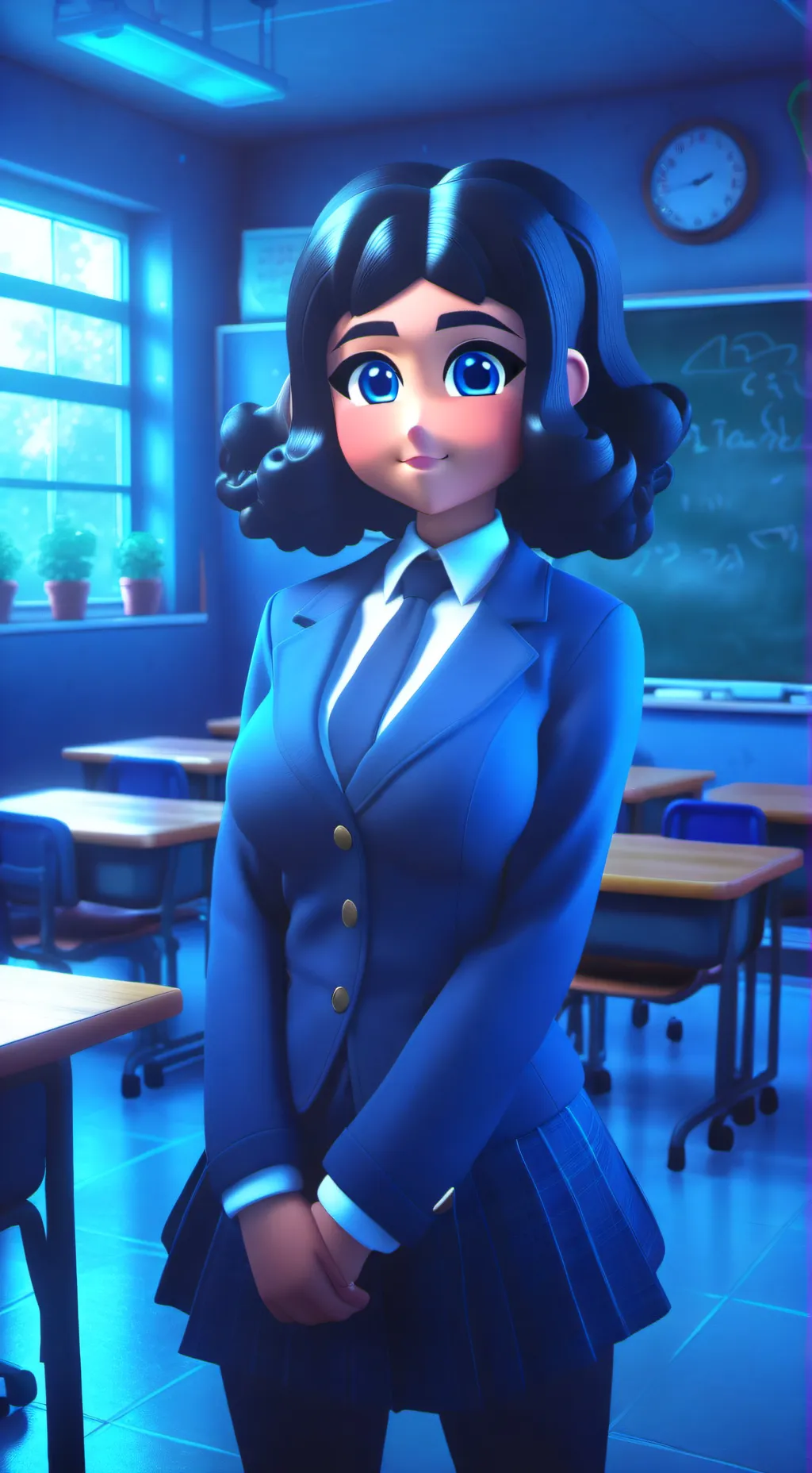 ai character: Sophia  background