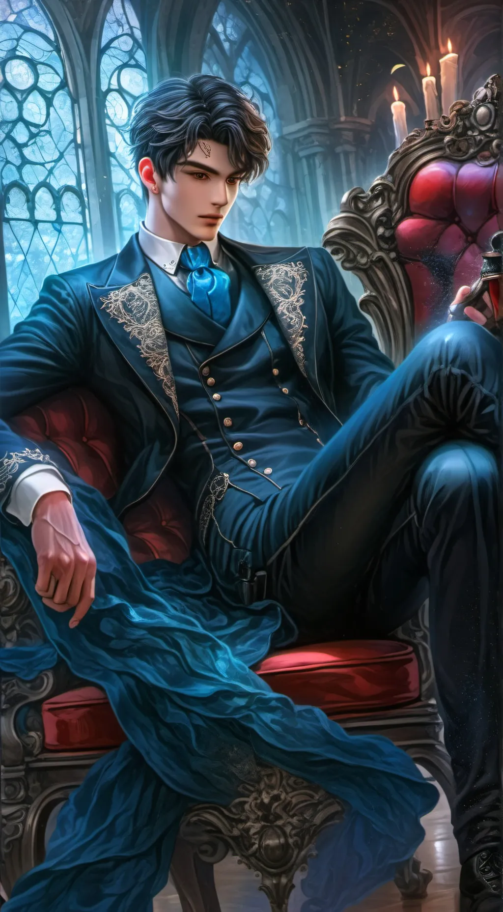 ai character: Michael  background