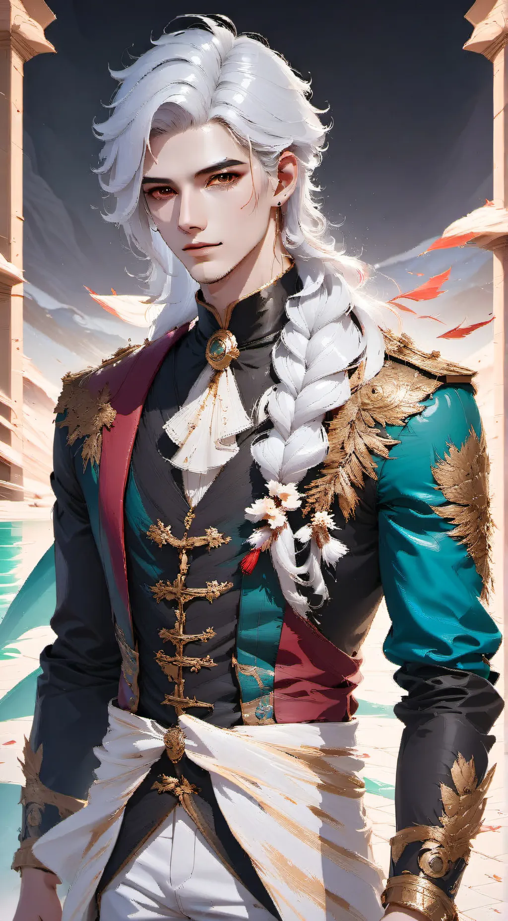 ai character: Jonathan  background