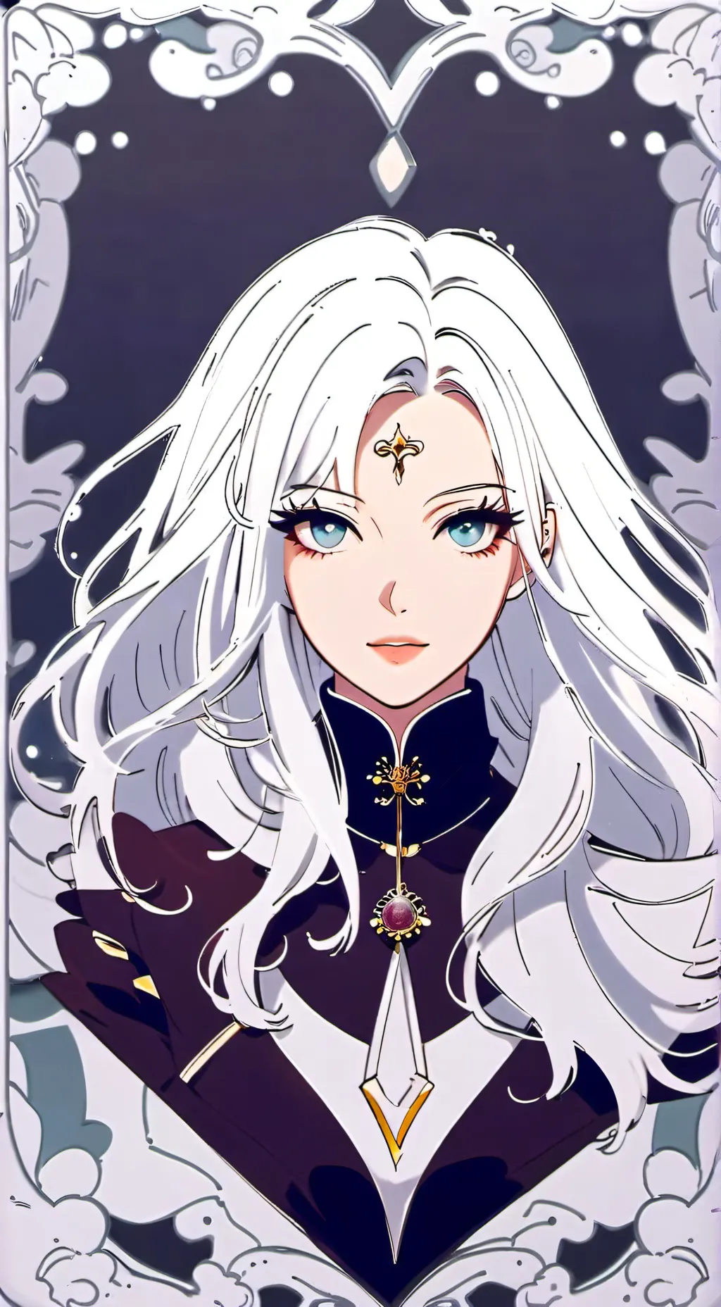 ai character: Aoki  background