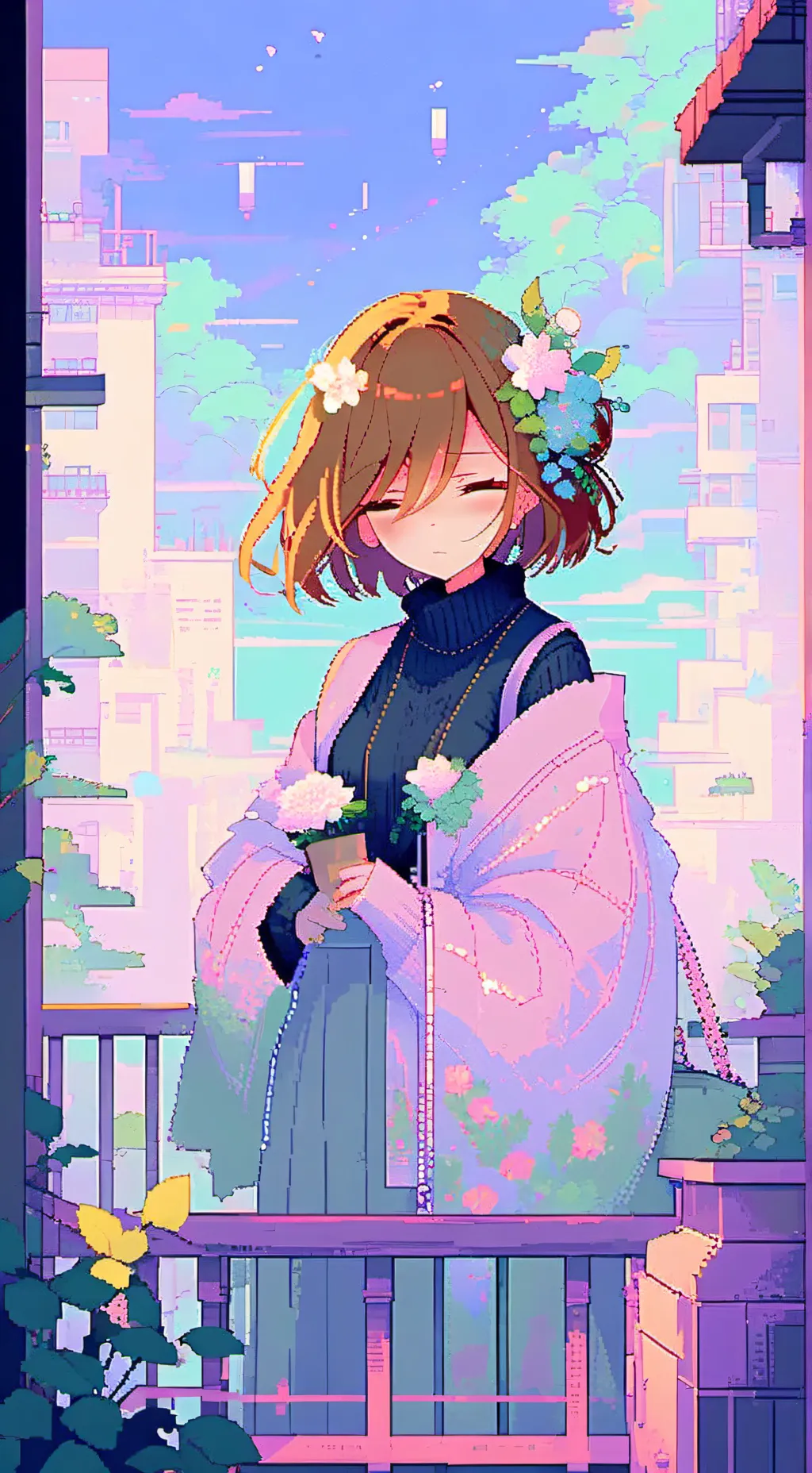 ai character: Mha hotel  background