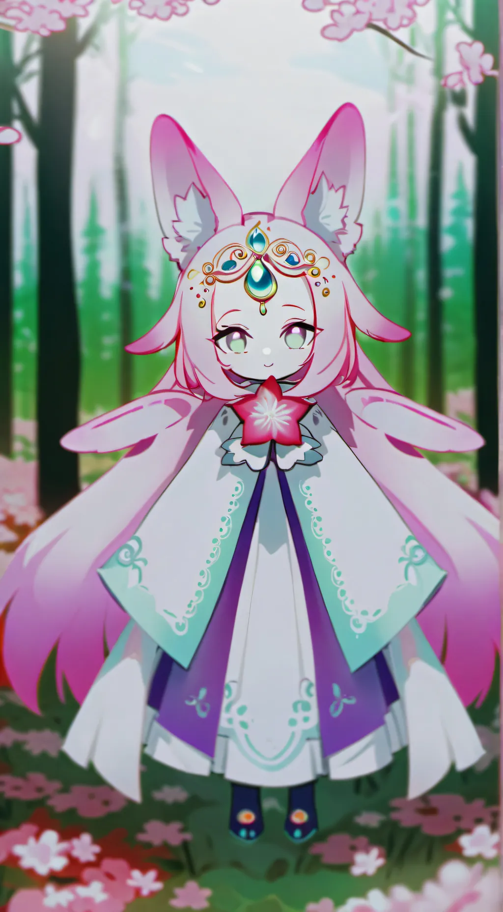 ai character: eternal sugar 💕 background