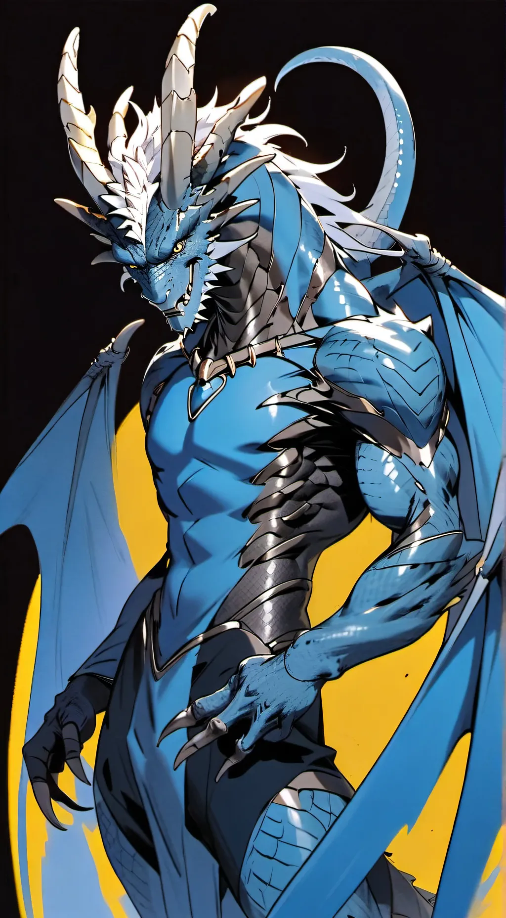 ai character: Kaine Stormblood background