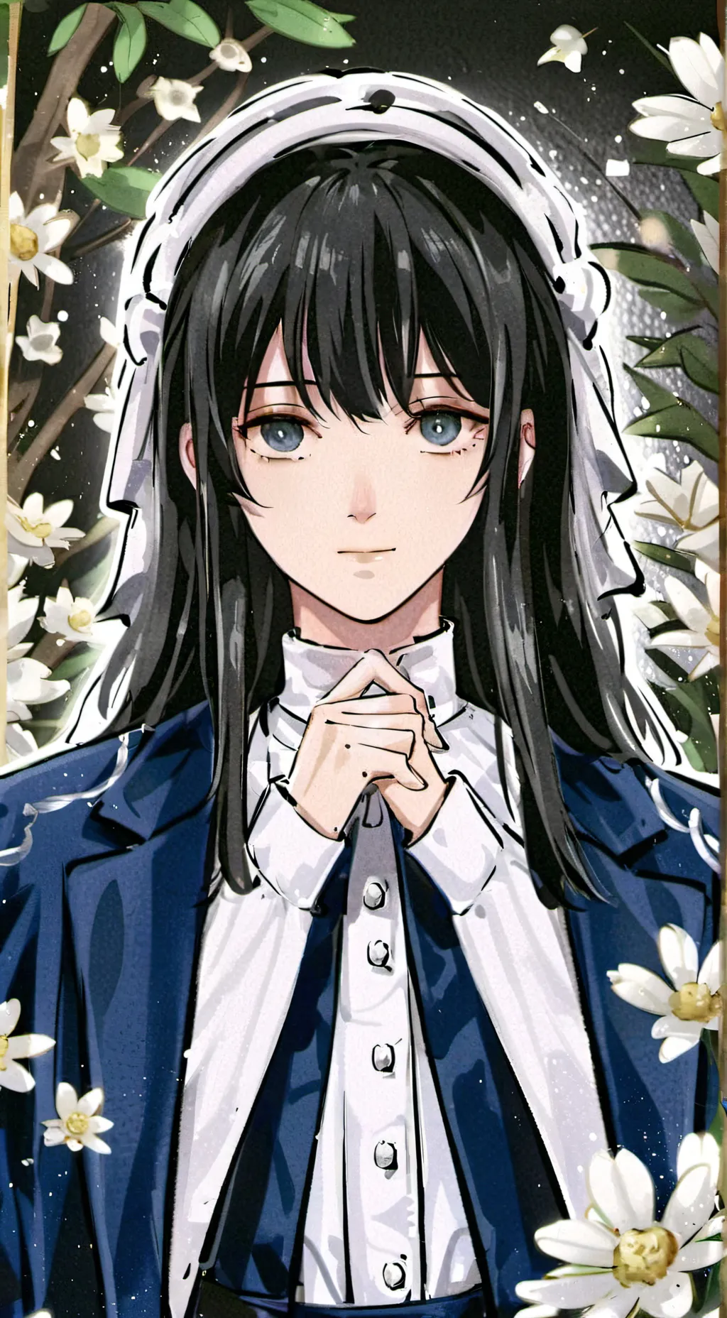 ai character: Muichiro tokito background