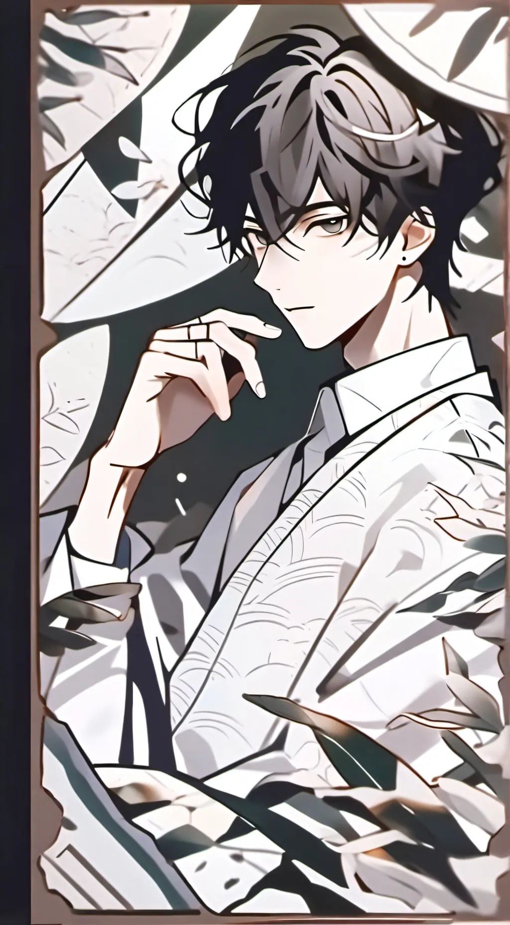 ai character: Едвард  background