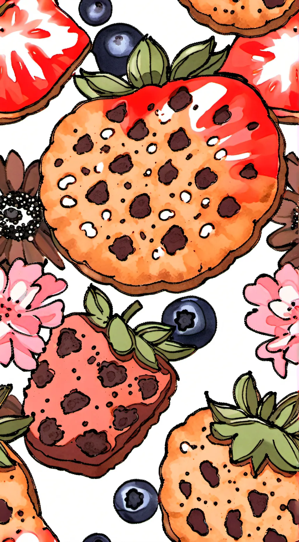 ai character: Sprout×Ginger background